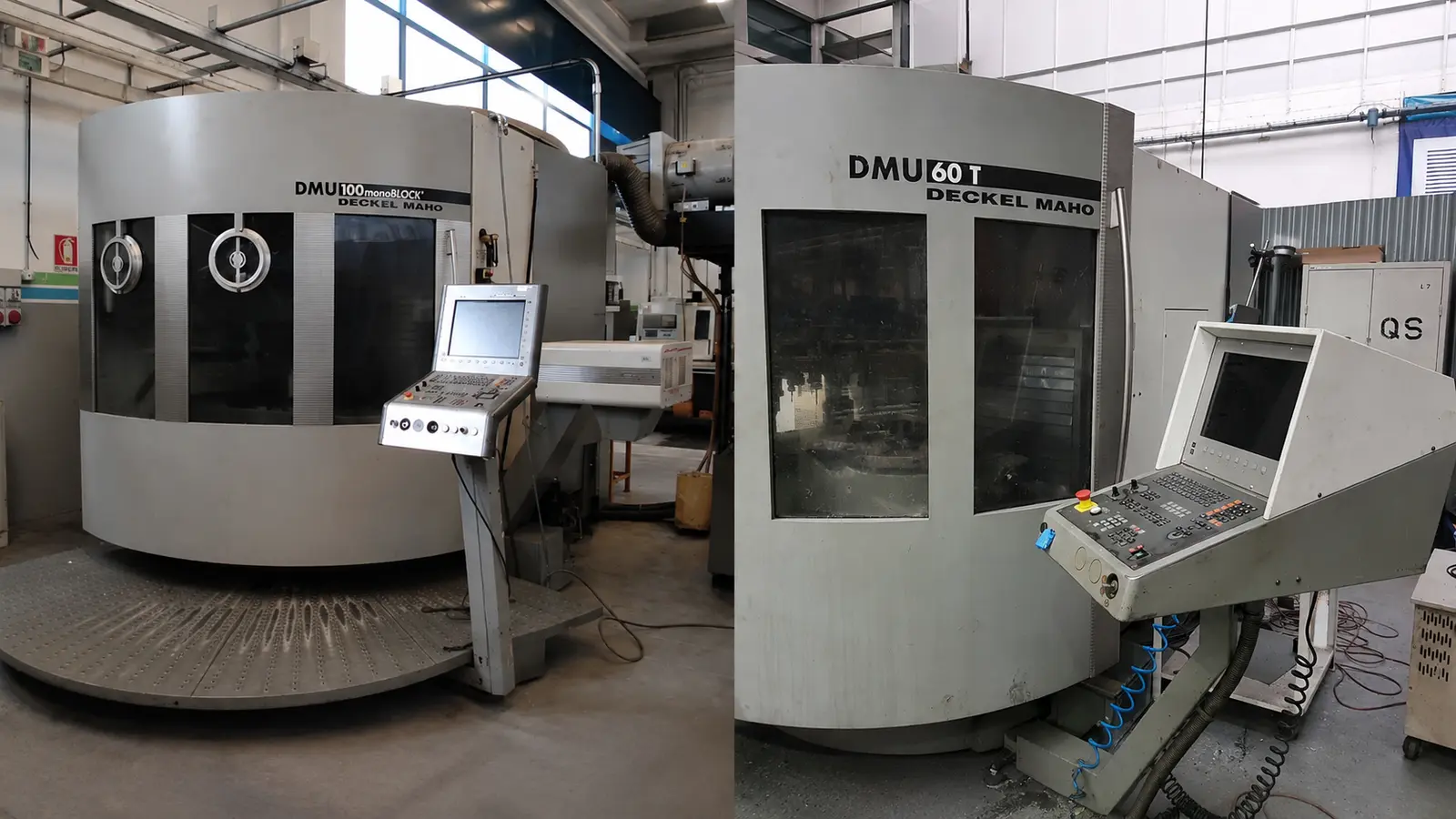 Dépannage DMG Mori et Deckel Maho DMU 60 et DMU 100