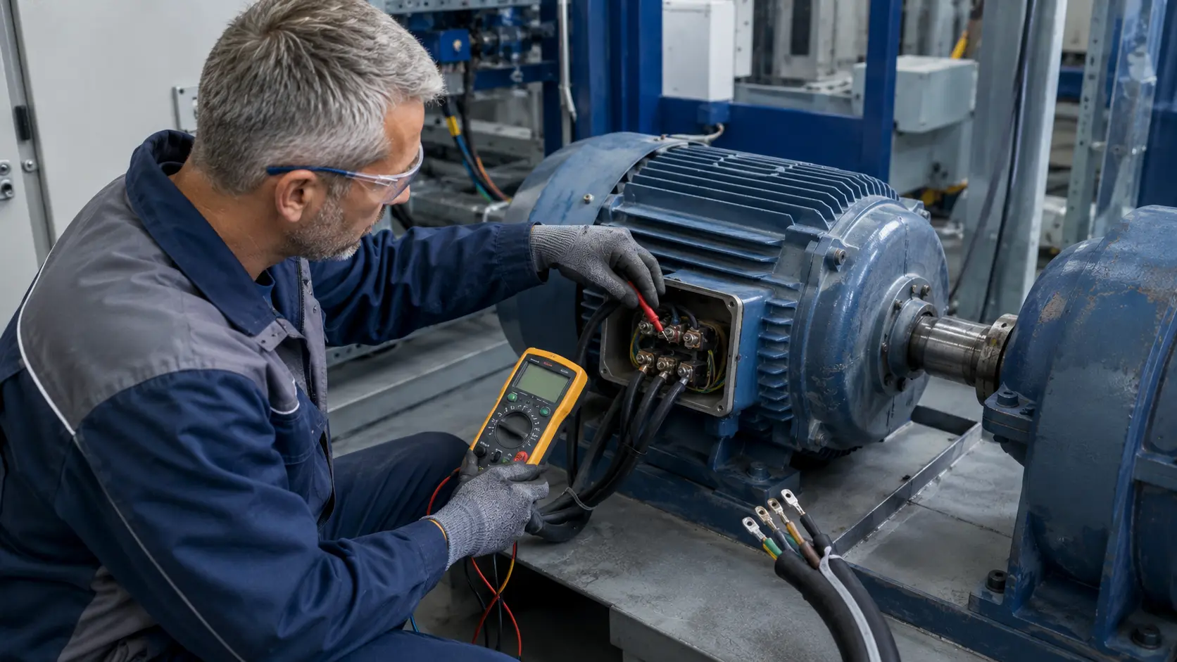 Contrôle du moteur et du câble raccordés à un variateur